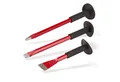 Produktbild: DEMA Meißel-Set Handmeißel Set 3-tlg. – Flachmeißel, Spitzmeißel mit Handschutz, (3-tlg)
