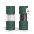 Produktbild: LARS NYSØM Salz und Pfeffermühle Set aus Edelstahl mit einstellbarem Keramikmahlwerk I Pfeffermühle und Salzmühle I Manuelle Gewürzmühlen (2 Stück) (Pine Green)