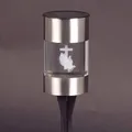 Produktbild: LED-Solar-Grablicht Grablaterne Glaslicht Grabschmuck Solarlampe Grabdekoration