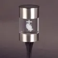 Produktbild: LED-Solar-Grablicht Grablaterne Glaslicht Grabschmuck Solarlampe Grabdekoration