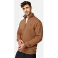 Produktbild: Indicode Sweatjacke Herren INYanic Herrenjacke Reißverschluss braun M (50)