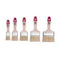 Produktbild: Flachpinsel-Set 5-teilig, 1 Stück – 25, 35, 50, 60, 75 mm Breite, Malerpinsel...