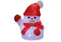 Produktbild: Deuba Dekofigur, Acryl Figur mit LED Schneemann 18,5x15x11cm Batterie Weihnachtsdeko