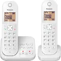 Produktbild: Panasonic DECT KX-TGC422, Anrufbeantworter, Strahlungsarm, Farbe: Weiß