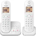 Produktbild: Panasonic KX-TGC 422 GW, schnurloses Telefon mit Anrufbeantworter und Zusatz-Set, weiss