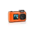 Produktbild: AgfaPhoto Realishot WP9500 – Wasserdichte Digitalkamera Orange - 24 MP, 18X Digitalzoom, 4K Videoaufnahme