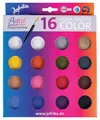 Produktbild: Aqua Color Palette 16er | Schminke mit 15 Farben und Glitzerpuder | Inklusive...