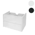 Produktbild: Waschbeckenunterschrank HWC-B19, Waschtisch Bad, hochglanz Soft-Close 50x60cm