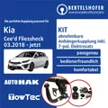 Produktbild: Für KIA Cee'd Fliessheck Typ CD 03.2018-jetzt AHK abn. +7pol sp. E-Satz NEU TOP