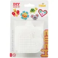 Produktbild: Hama® Bügelperlen Blister 5 Stiftplatten Stern, Herz, Kreis, Quadrat, Sechseck.