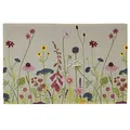 Produktbild: Mars & More Fußmatte WILDBLUMEN Türmatte Fußabtreter Gummi gummiert waschbar