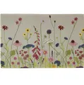 Produktbild: Türmatte 75x50cm Mars&More Blumen waschbar, Fußmatte Wildblumen, Fußabtreter