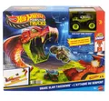 Produktbild: Hot Wheels Monster Trucks Spielset, Snake Slam Takedown Trackset mit exklus ...