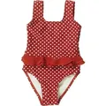 Produktbild: Playshoes Badeanzug UV-Schutz Badeanzug Punkte rot 134/140 - ca. 9-10 Jahre