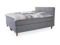 Produktbild: sun garden Boxspringbett KIZZA LF 180x200 cm grau Box-Spring-Bett