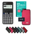 Produktbild: Casio fx-810DE CW inkl. Schutztasche Pink & Fachbuch (96 Seiten, DIN A5) – Wissenschaftlicher Rechner – Smart Set