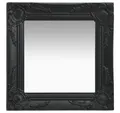 Produktbild: vidaXL Spiegel 40 x 40 cm Wandspiegel Dekoration eckig Hängespiegel im Barock-Stil 40
