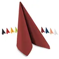 Produktbild: Tafel-Servietten, 3-lagig, 33 x 33 cm, Inhalt 250 St., in unterschiedliche Farben, jeweils abgestimmt auf Einrichtung & Dekoration, für Gastronomie & Zuhause, bordeaux