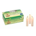 Produktbild: Idena Pyramidenkerzen weiß 24 Stück ca. 14x70mm Adventskerzen Weihnachtskerzen