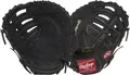 Produktbild: Rawlings Renegade Baseball First Base Handschuh | Rechtshänder | 29,2 cm – Einzelpfosten Doppelsteg Netz