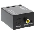 Produktbild: InLine® Audio DA-Wandler, Eingang Toslink oder Cinch, Ausgang 2x Cinch Stereo Adapter / Konverter
