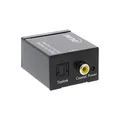Produktbild: InLine 65002 Audio-Konverter Digital zu Analog, DA-Wandler, Eingang Toslink oder Cinch, Ausgang 2x Cinch Stereo