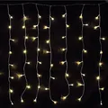 Produktbild: 160 er LED Lichtervorhang Außen & Innen Warmweiß Lichterkette