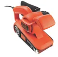 Produktbild: Black+Decker Bandschleifer KA86(720W, mit automatischer Schleifbandzentrierung, vergrößerter Bandwechsel-Hebel, ergonomischer Zweithandgriff, Staubfangsack, einfache Bandmontage) KA86, Orange