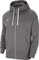 Produktbild: Nike Herren M Nk Flc Park20 Fz Hoodie Sweatshirt, Charcoal Heather/White, XL EU