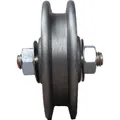Produktbild: HBS Betz Schiebetorrolle 120 mm Stahl verzinkt 100 kg 11/13 mm (62031)