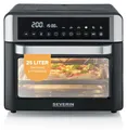 Produktbild: Severin 2-in-1 Toastofen & Heißluftfritteuse, Air-Fryer, 25L, 12 Auto-Programme,