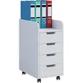 Produktbild: Rollcontainer Konal Mini Weiß