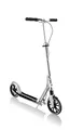 Produktbild: Globber - NL 205 Klappbarer Scooter mit 2 Rädern mit Federung vorne für Kinder ab 8 Jahren, Einheitsgröße, Vintage-Silber, 685-140