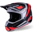 Produktbild: Alpinestars S-M7 Rise Motocross Helm, schwarz-rot-silber, Größe L für Männer