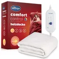 Produktbild: Comfort Control Wärmeunterbett 140x150cm | Heizdecke Bett mit 3 Heizstufen, U...