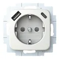 Produktbild: Busch-Jaeger 20EUCB2USBAC-214 SCHUKO Steckdose USB-A+C Reflex SI alpinweiß