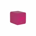 Produktbild: Karlsson Wecker Spry Square - Rosa - 6.6x6.8x6.6cm - Quadratisch - MDF - Wecker für Schlafzimmer Weihnachtsdekoration - Geschenk für sie