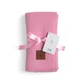 Produktbild: Little Dedi Seidig Weiche Acryl Baby Strickdecke, Oekotex 100 - Hypoallergen und Thermoregulierend - Luxuriöser Komfort, Atmungsaktiv Dua (Rosa 80 x 100 cm)