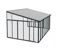 Produktbild: Palram Canopia Terrassendach Wintergarten Sanremo anthrazit // 400x425 cm (TxB)
