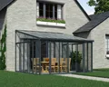 Produktbild: Palram-Canopia Kaltwintergarten San Remo 4x4.25 Terrassenüberdachung Anthrazit