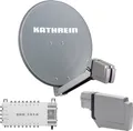 Produktbild: Kathrein CAS 80 Sat-Antenne Graphit (gr) multifeedfähig - 16 Teilnehmer