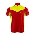 Produktbild: FORSBERG Skjorta II Funktionsshirt Forst Forstshirt Arbeitsshirt Kurzarm sehr gut sichtbar geruchshemmend atmungsaktiv bequem robust, Farbe:rot/gelb, Größe:L