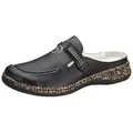 Produktbild: Rieker Clog, Sommerschuh, Schlappen mit Stretcheinsatz schwarz 40 EU