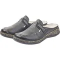 Produktbild: Rieker Damen Clogs Pantoffel Slipper 46393-00 schwarz , Schuhgröße:40 EU - Schwarz - 40