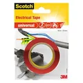 Produktbild: Scotch universal Electrical Tape Isolierband rot 15,0 mm x 10,0 m 1 Rolle