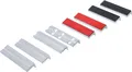 Produktbild: BGS Schraubstock-Schutzbacken-Satz | Aluminium | 125 mm | 8-tlg.