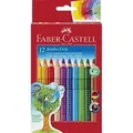 Produktbild: Faber-Castell Jumbo Grip Buntstifte Farbig sortiert 12 Stück