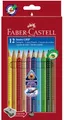 Produktbild: Faber Castell Farbstifte Dreikant Buntstifte Jumbo Colour Soft Grip 12-er-Set