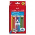 Produktbild: Faber Castell Colour Pencils Buntstift Jumbo Grip 12er Kartonetui