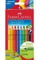 Produktbild: 280921 Faber Castell Buntstift Jumbo GRIP + 1 Bleistift 8 Stifte Farbstifte